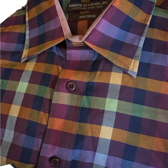 Forsyth Of Canada Other - Forsyth Of Canada No Iron XL Long Sleeved Button Casual Shirt